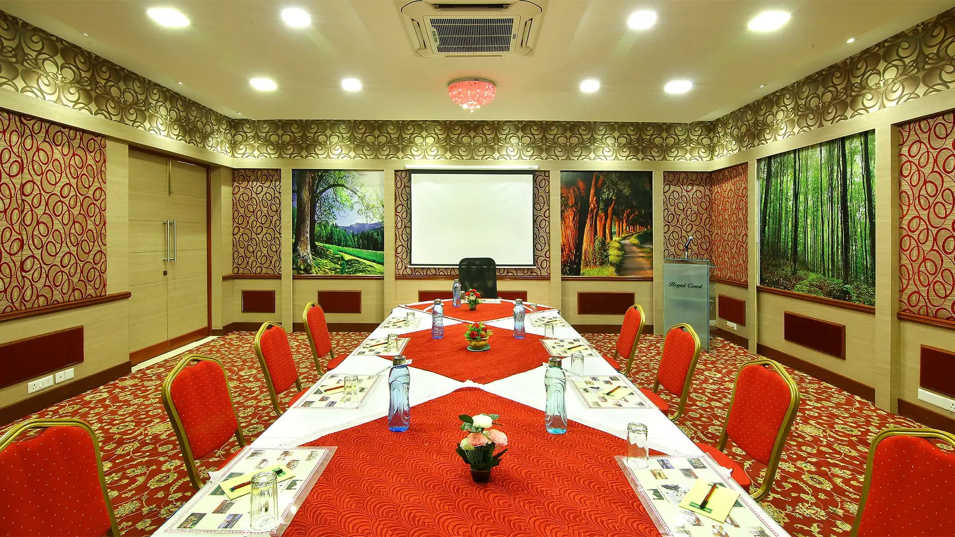 Catering served for a private meeting at Royal Court Madurai