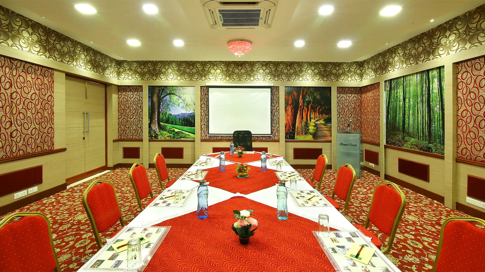 Catering served for a private meeting at Royal Court Madurai